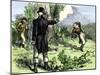 Alexander Hamilton Killed in a Duel with Aaron Burr, 1804-null-Mounted Giclee Print