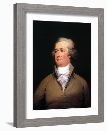 Alexander Hamilton-John Trumbull-Framed Giclee Print