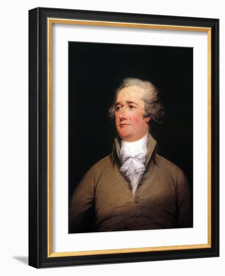 Alexander Hamilton-John Trumbull-Framed Giclee Print