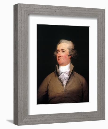 Alexander Hamilton-John Trumbull-Framed Giclee Print