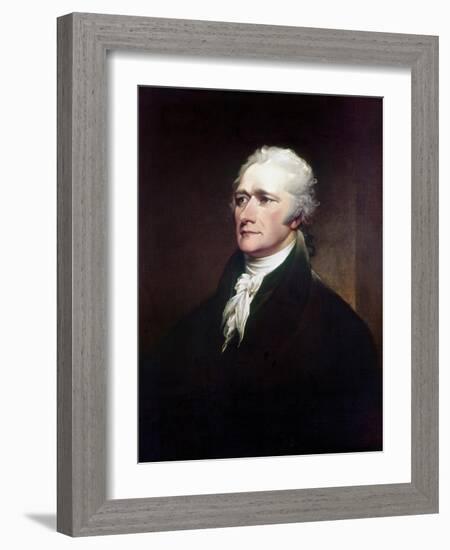 Alexander Hamilton-John Trumbull-Framed Giclee Print