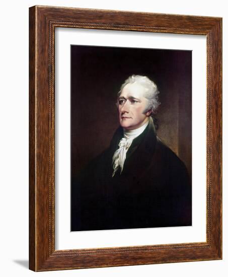 Alexander Hamilton-John Trumbull-Framed Giclee Print