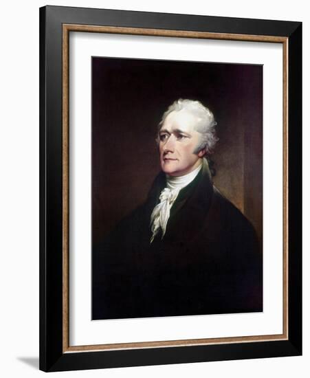 Alexander Hamilton-John Trumbull-Framed Giclee Print