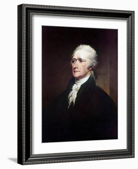 Alexander Hamilton-John Trumbull-Framed Giclee Print