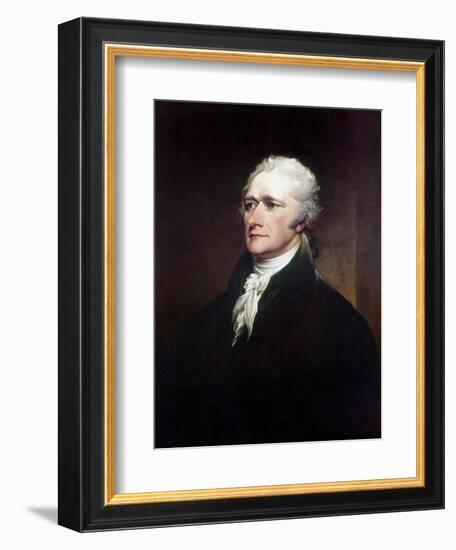 Alexander Hamilton-John Trumbull-Framed Premium Giclee Print