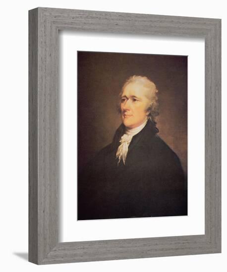 Alexander Hamilton-John Trumbull-Framed Giclee Print