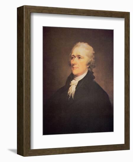 Alexander Hamilton-John Trumbull-Framed Giclee Print