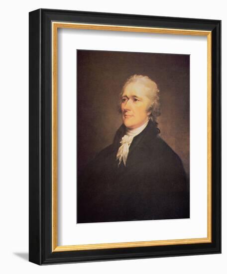 Alexander Hamilton-John Trumbull-Framed Giclee Print