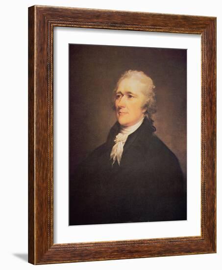 Alexander Hamilton-John Trumbull-Framed Giclee Print