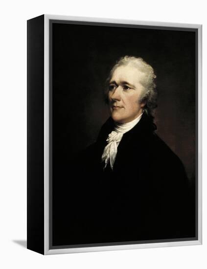 Alexander Hamilton-John Trumbull-Framed Stretched Canvas