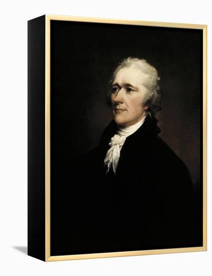 Alexander Hamilton-John Trumbull-Framed Stretched Canvas