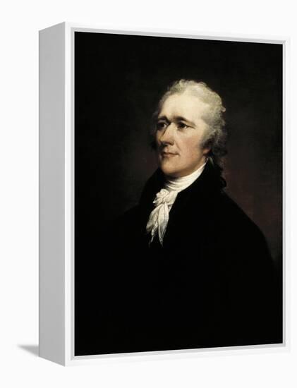 Alexander Hamilton-John Trumbull-Framed Stretched Canvas