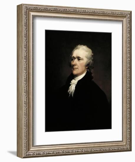 Alexander Hamilton-John Trumbull-Framed Art Print