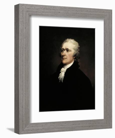 Alexander Hamilton-John Trumbull-Framed Art Print