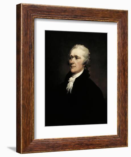 Alexander Hamilton-John Trumbull-Framed Art Print