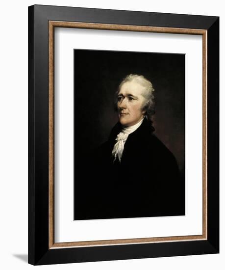 Alexander Hamilton-John Trumbull-Framed Art Print