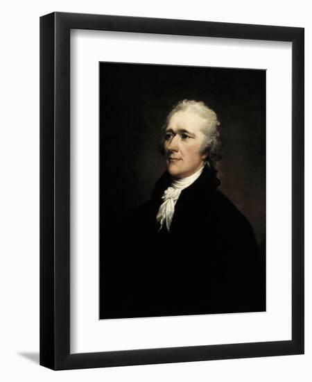 Alexander Hamilton-John Trumbull-Framed Art Print