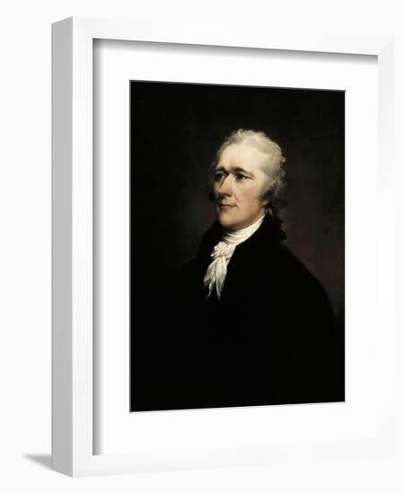 Alexander Hamilton-John Trumbull-Framed Art Print