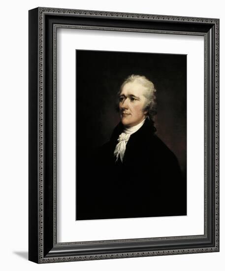 Alexander Hamilton-John Trumbull-Framed Art Print