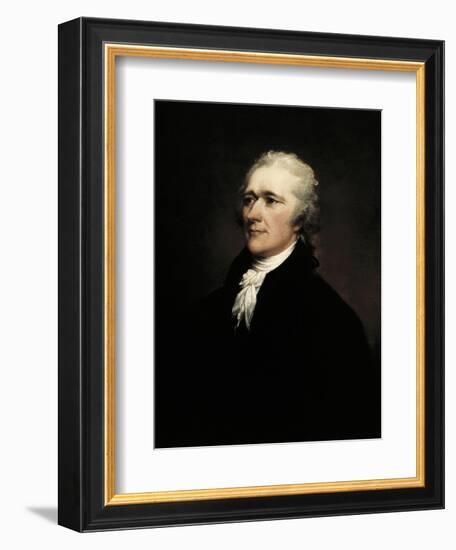 Alexander Hamilton-John Trumbull-Framed Art Print