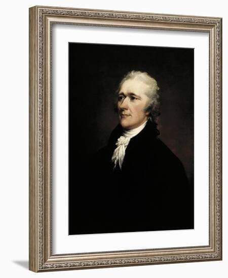 Alexander Hamilton-John Trumbull-Framed Art Print