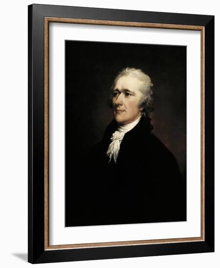 Alexander Hamilton-John Trumbull-Framed Art Print