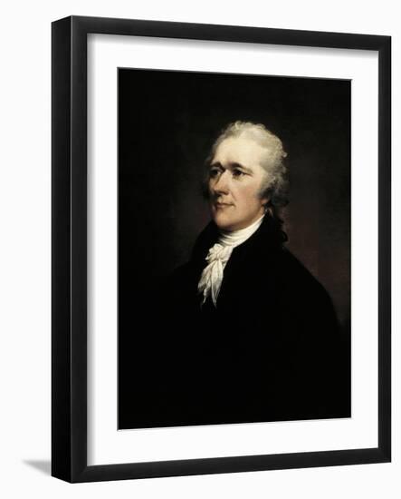 Alexander Hamilton-John Trumbull-Framed Art Print