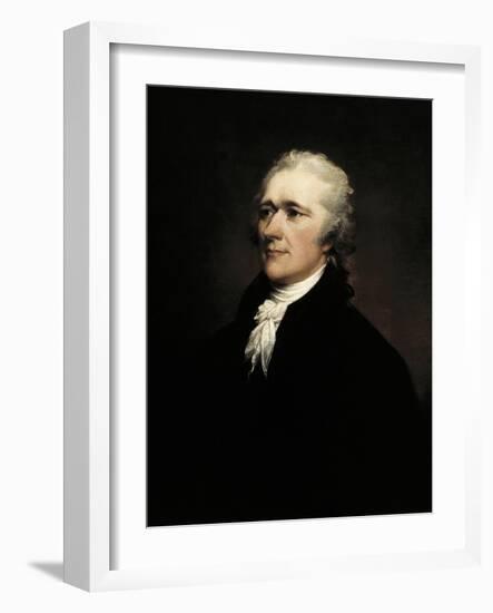 Alexander Hamilton-John Trumbull-Framed Art Print