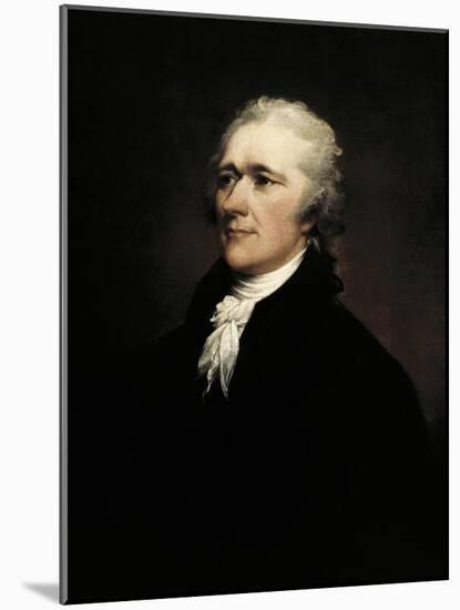 Alexander Hamilton-John Trumbull-Mounted Art Print