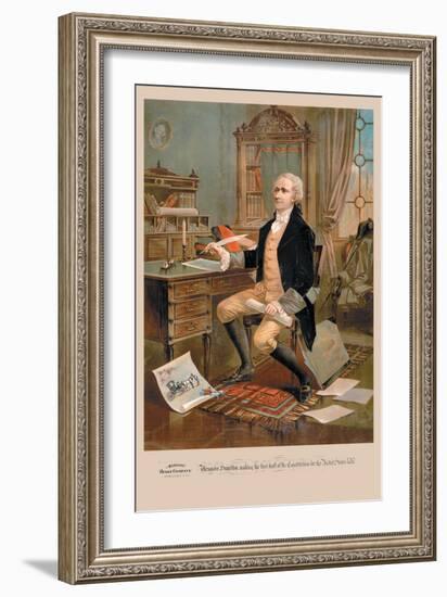 Alexander Hamilton-null-Framed Art Print