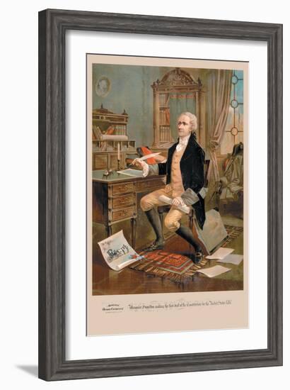 Alexander Hamilton-null-Framed Art Print