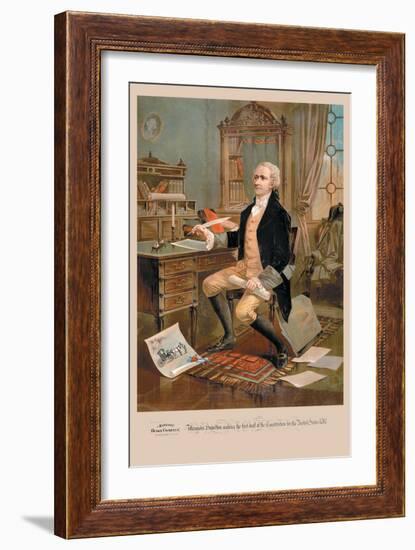 Alexander Hamilton-null-Framed Art Print