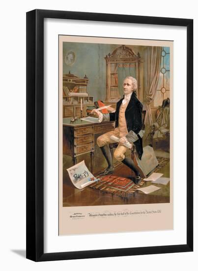 Alexander Hamilton-null-Framed Art Print