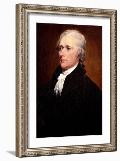 Alexander Hamilton-John Trumbull-Framed Art Print