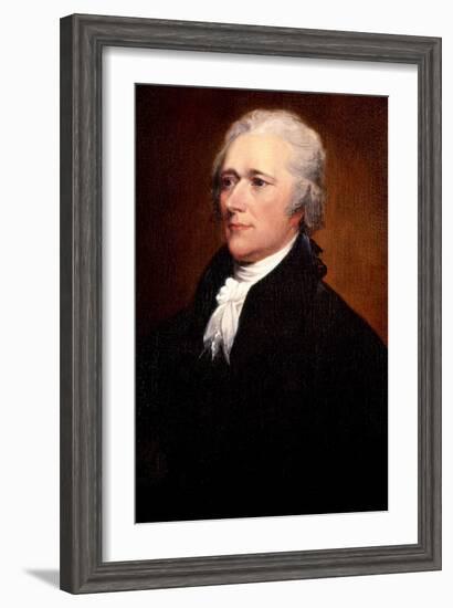 Alexander Hamilton-John Trumbull-Framed Art Print