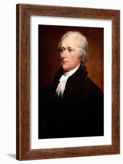 Alexander Hamilton-John Trumbull-Framed Art Print