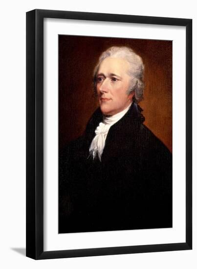 Alexander Hamilton-John Trumbull-Framed Art Print