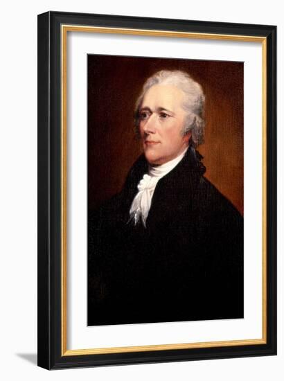 Alexander Hamilton-John Trumbull-Framed Art Print