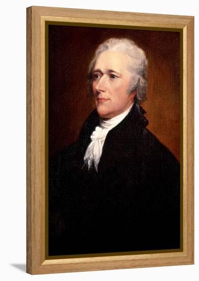 Alexander Hamilton-John Trumbull-Framed Stretched Canvas