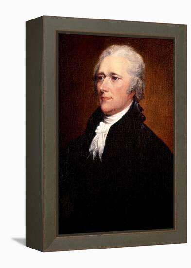 Alexander Hamilton-John Trumbull-Framed Stretched Canvas