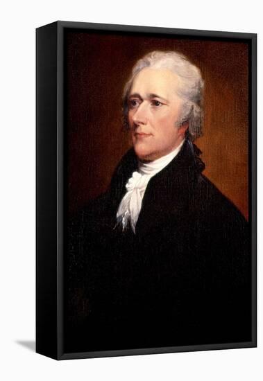 Alexander Hamilton-John Trumbull-Framed Stretched Canvas