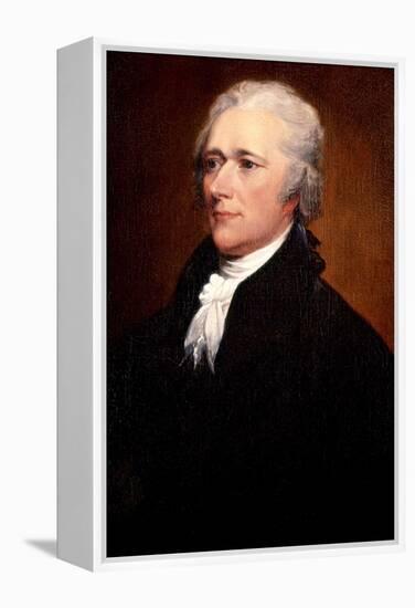 Alexander Hamilton-John Trumbull-Framed Stretched Canvas