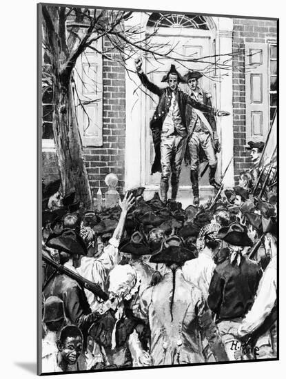 Alexander Hamilton-Howard Pyle-Mounted Giclee Print