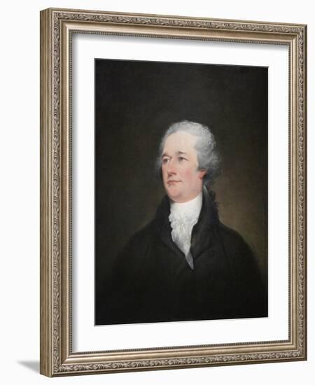 Alexander Hamilton-John Trumbull-Framed Art Print