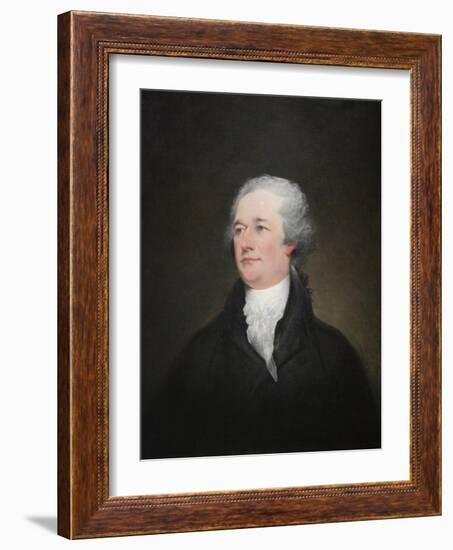 Alexander Hamilton-John Trumbull-Framed Art Print