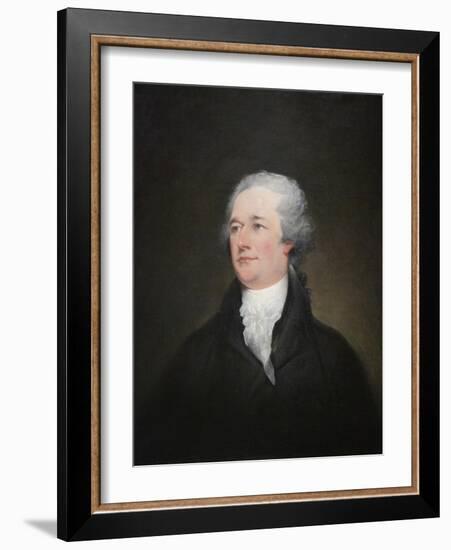 Alexander Hamilton-John Trumbull-Framed Art Print