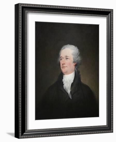 Alexander Hamilton-John Trumbull-Framed Art Print