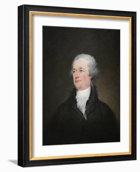 Alexander Hamilton-John Trumbull-Framed Art Print