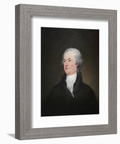 Alexander Hamilton-John Trumbull-Framed Art Print