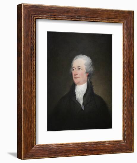 Alexander Hamilton-John Trumbull-Framed Art Print